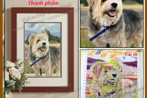 Tranh Thêu Chữ Thập Từ Ảnh Cá Nhân – Biến Ký Ức Thành Nghệ Thuật