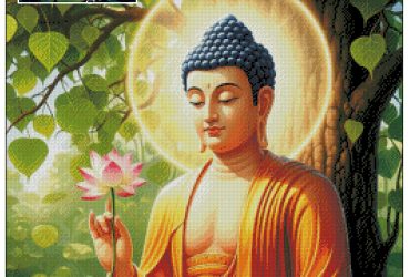 TRANH THÊU PHẬT THÍCH CA MÂU NI